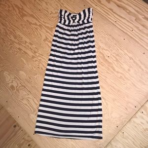 Maxi striped dress